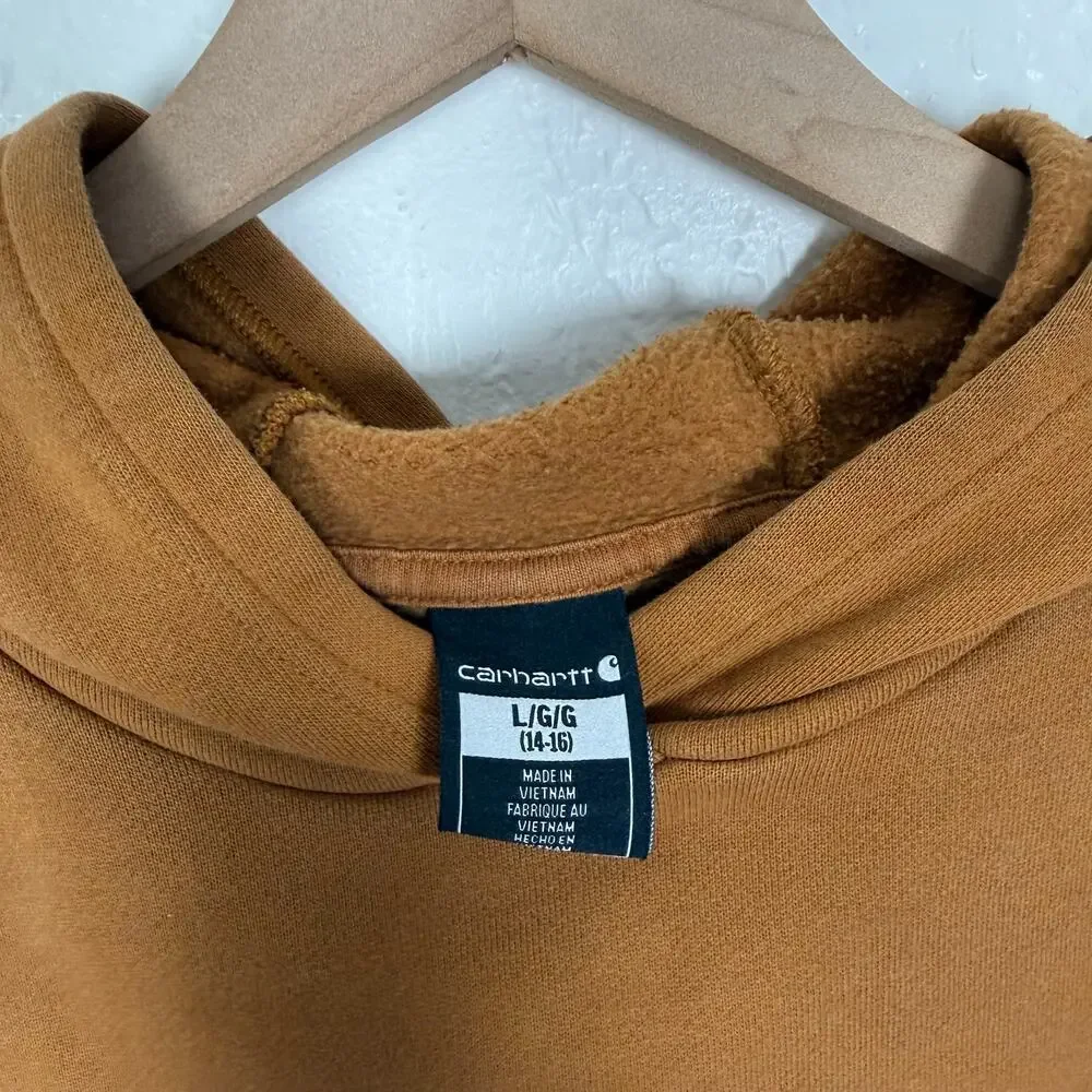 Carhartt Boys Graphic Hoodie Size Large 14-16